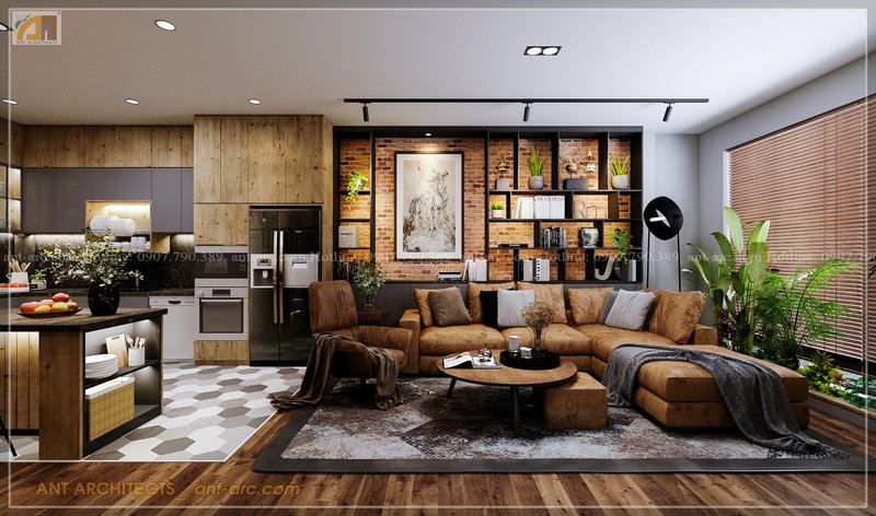 thiết kế nội thất nhà phố Nguyễn Cư Trinh